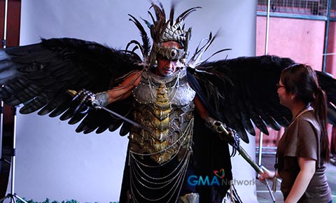 Ready to soar: The cast of ‘Adarna’ get their wings