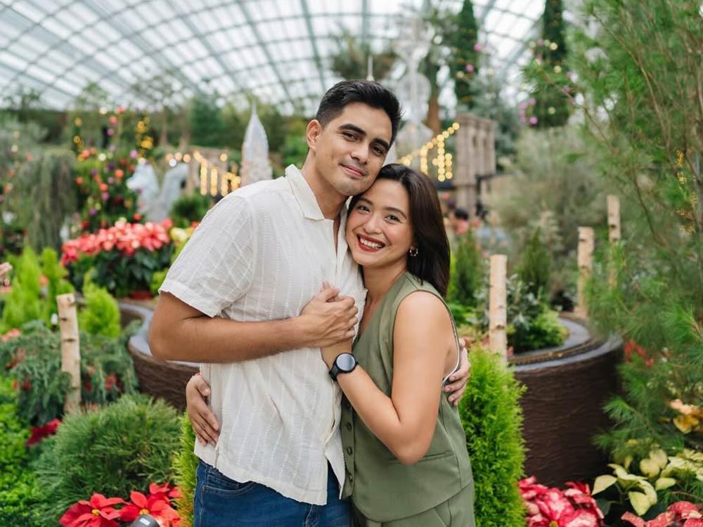 Juancho Trivino and Joyce Pring