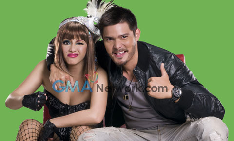 Regine Velasquez with Dingdong Dantes in 'I Heart You Pare'