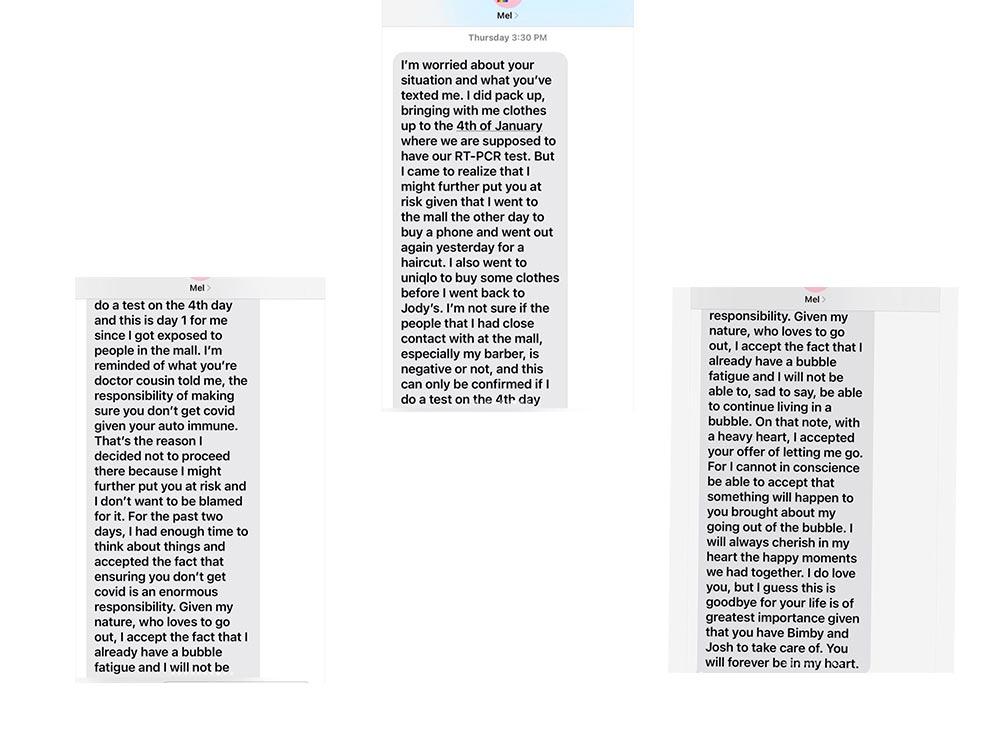 Kris confirms split with Mel