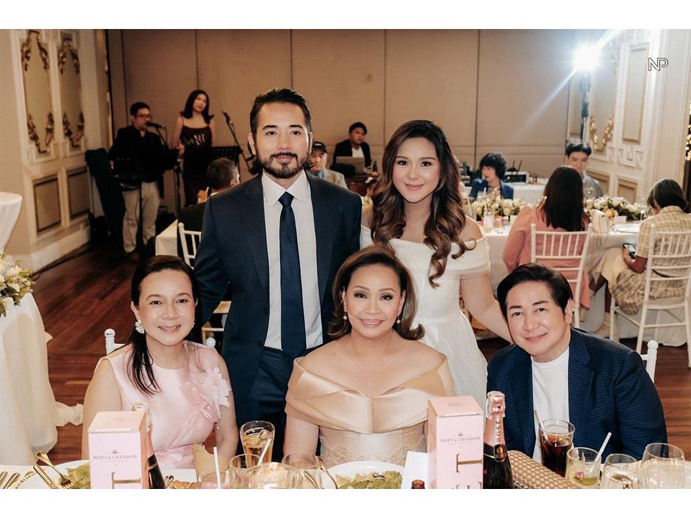 Guests of the newlyweds