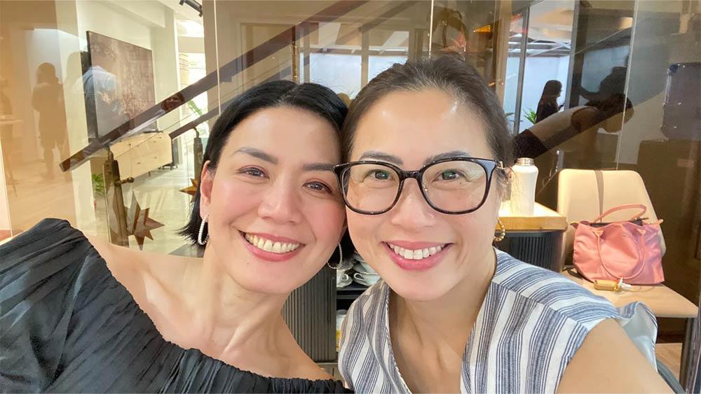 Rhea Santos and Lyn Ching