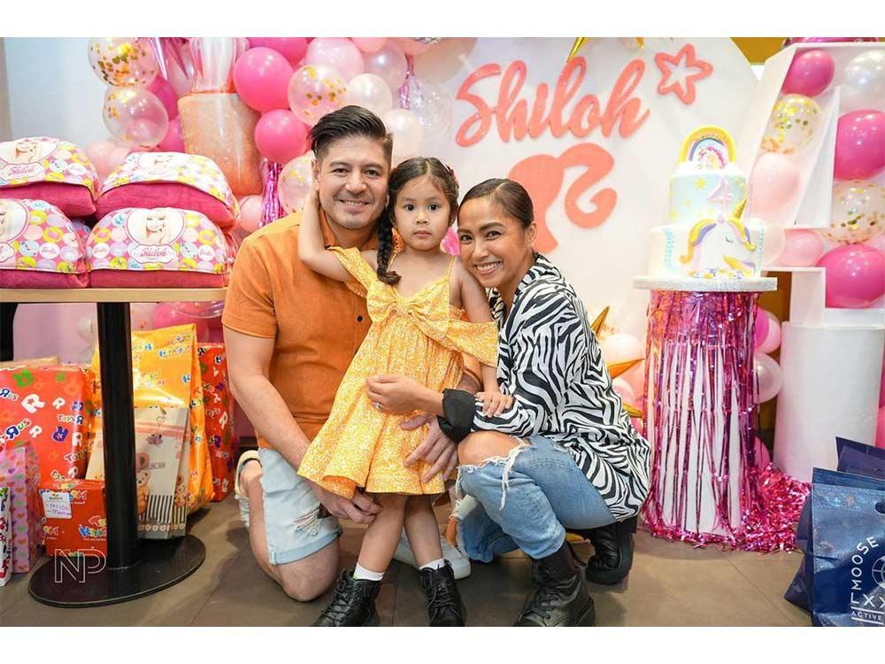 Rochelle Pangilinan and Arthur Solinap's daughter, Shiloh, turns 4 with ...