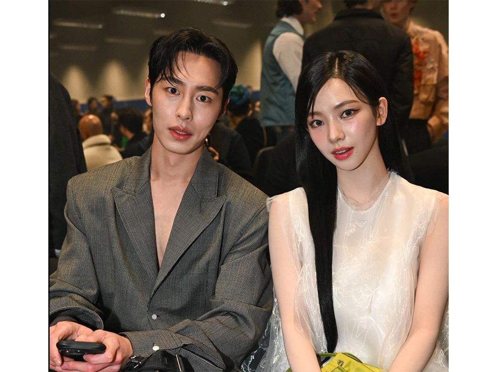 Aespa's Karina and Lee Jae-wook