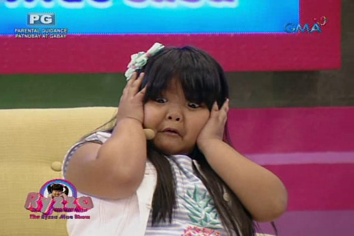 Sobrang gulat Ryzza