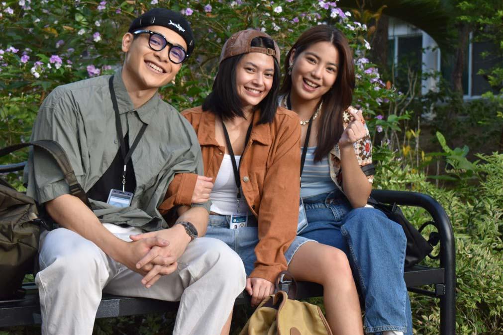 Vince Maristela, Bianca Umali, at Therese Malvar