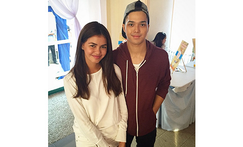 Janine Gutierrez and Elmo Magalona