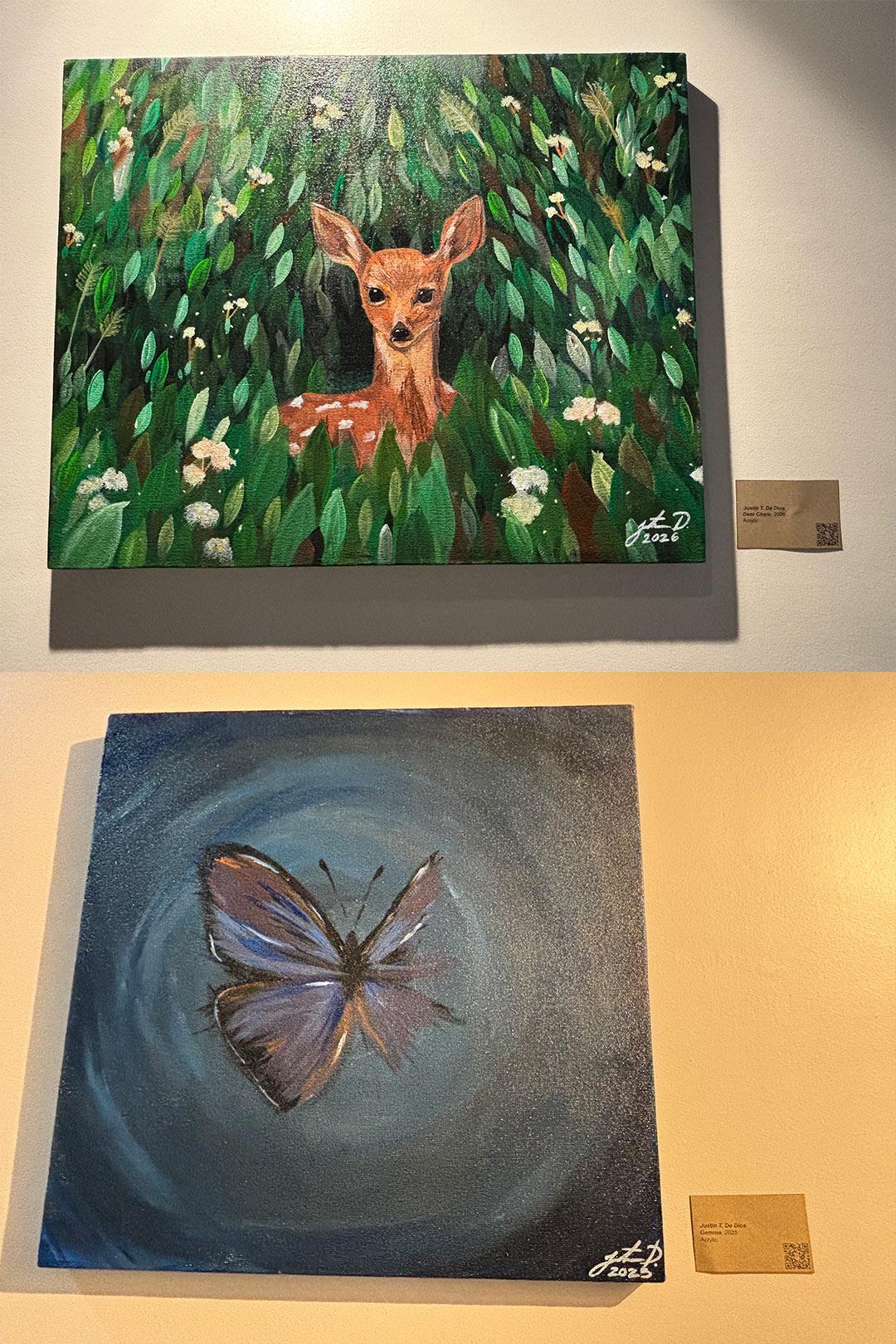 Justin's paintings