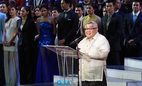 Scenes from '50 Years with the Master Showman'