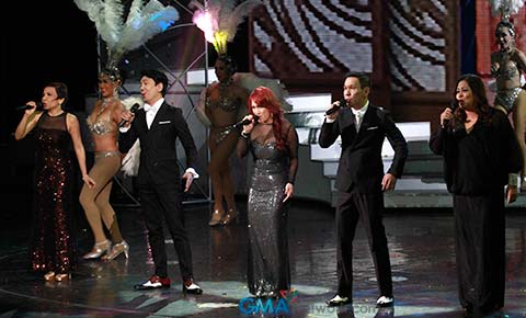 Scenes from '50 Years with the Master Showman'