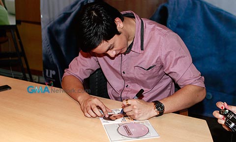 Scenes from Alden Richards' album press launch