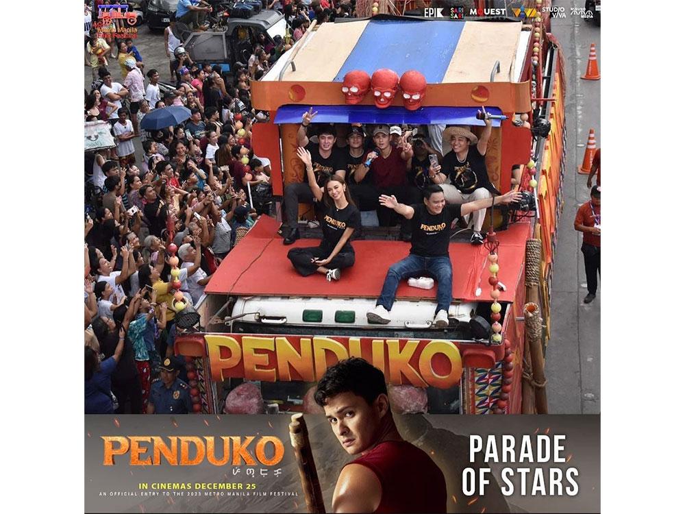 Scenes from the Metro Manila Film Festival 2023 Parade of Stars | GMA ...