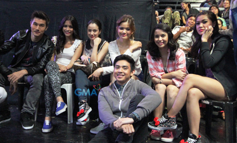 Scenes from the Station ID shoot (Part 2)