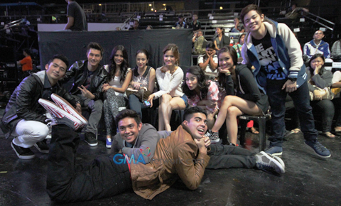 Scenes from the Station ID shoot (Part 2)