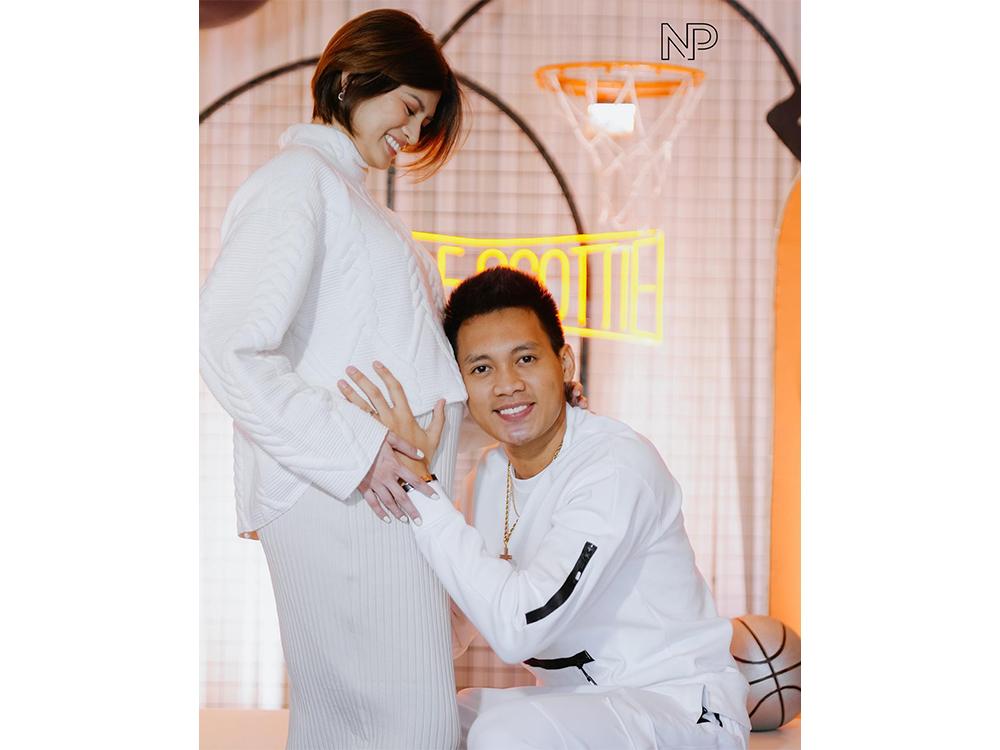 Scottie Thompson and Jinky Serrano's slam dunk baby shower for Little ...