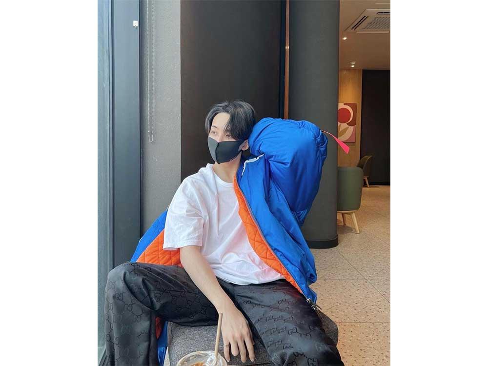 Masked up Yoon Jenghan