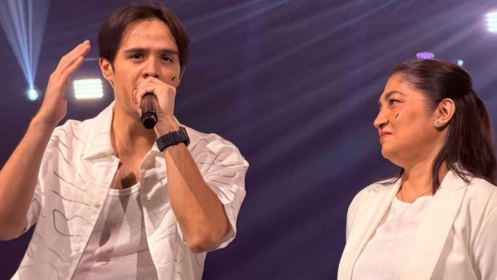 Martin del Rosario and Yayo Aguila