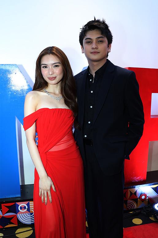 Francine Diaz and Seth Fedelin