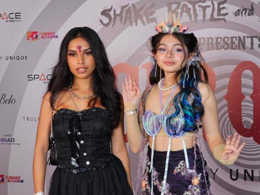 Crystal Paras and Liana Castillo