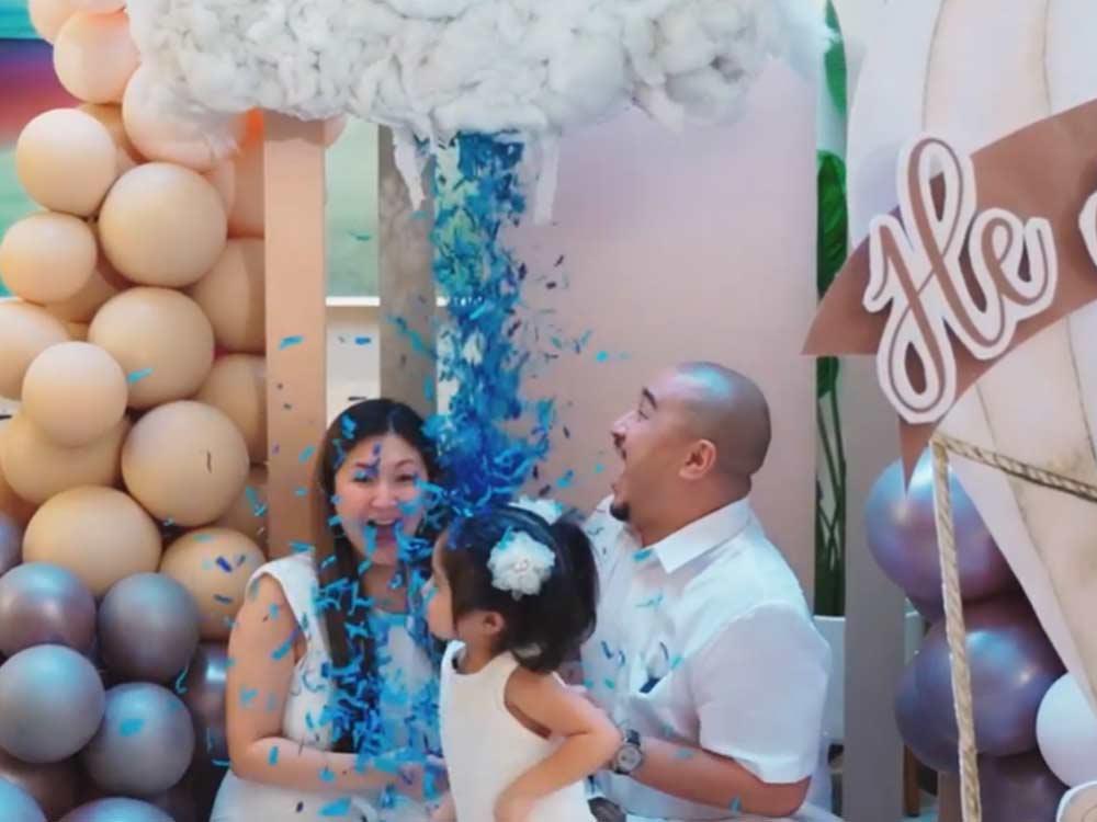 Their baby's gender is...