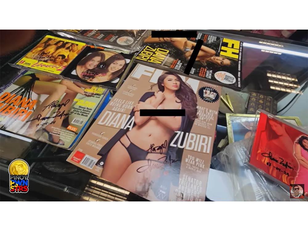 Diana Zubiri men's magazines and CDs