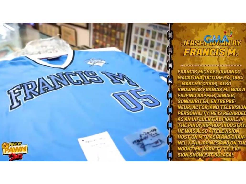 Francis Magalona's jersey 