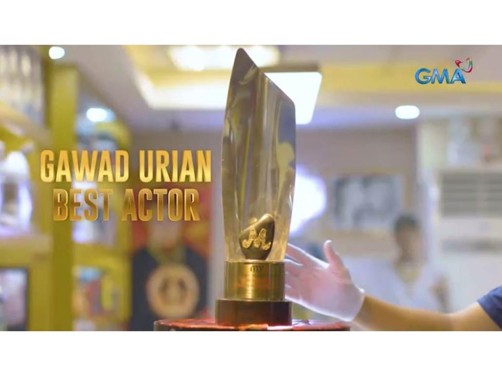 Jiro Manio's trophy 