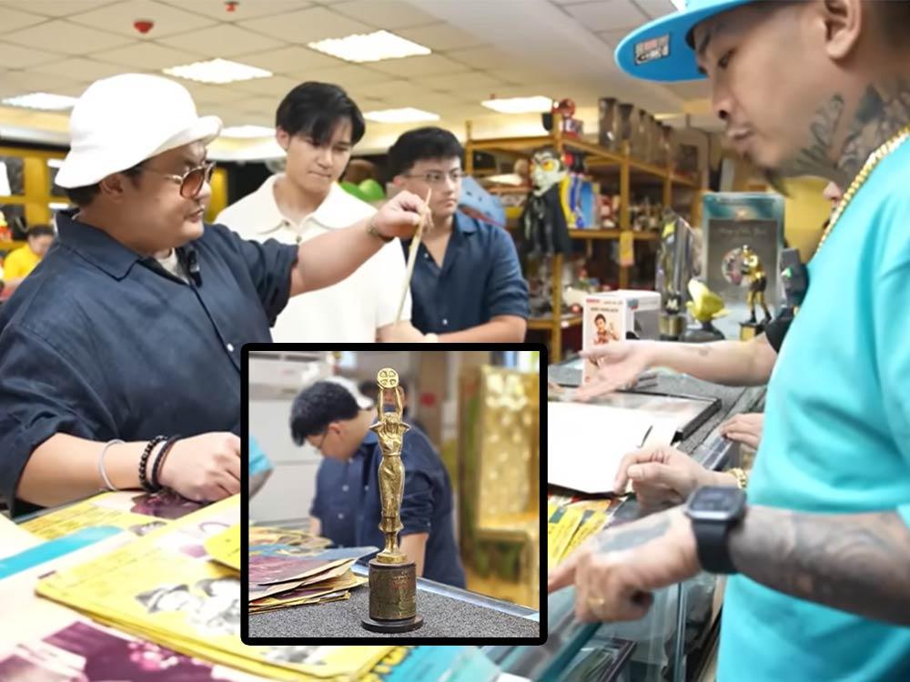 Nino Muhlach FAMAS Award and memorabilia