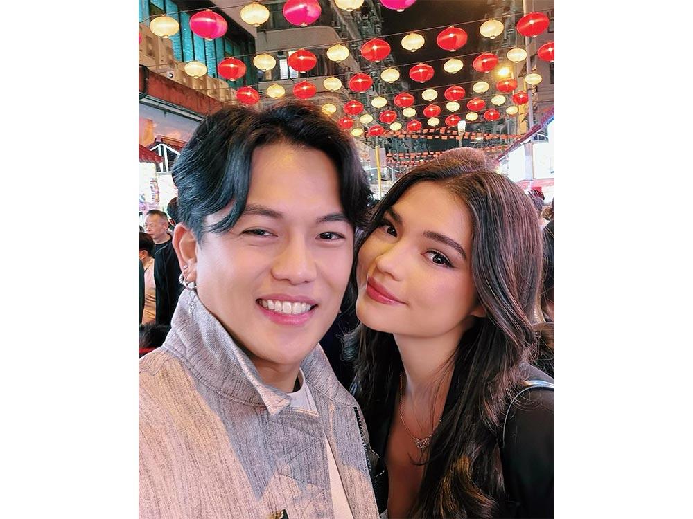 Rhian Ramos and Sam Versoza