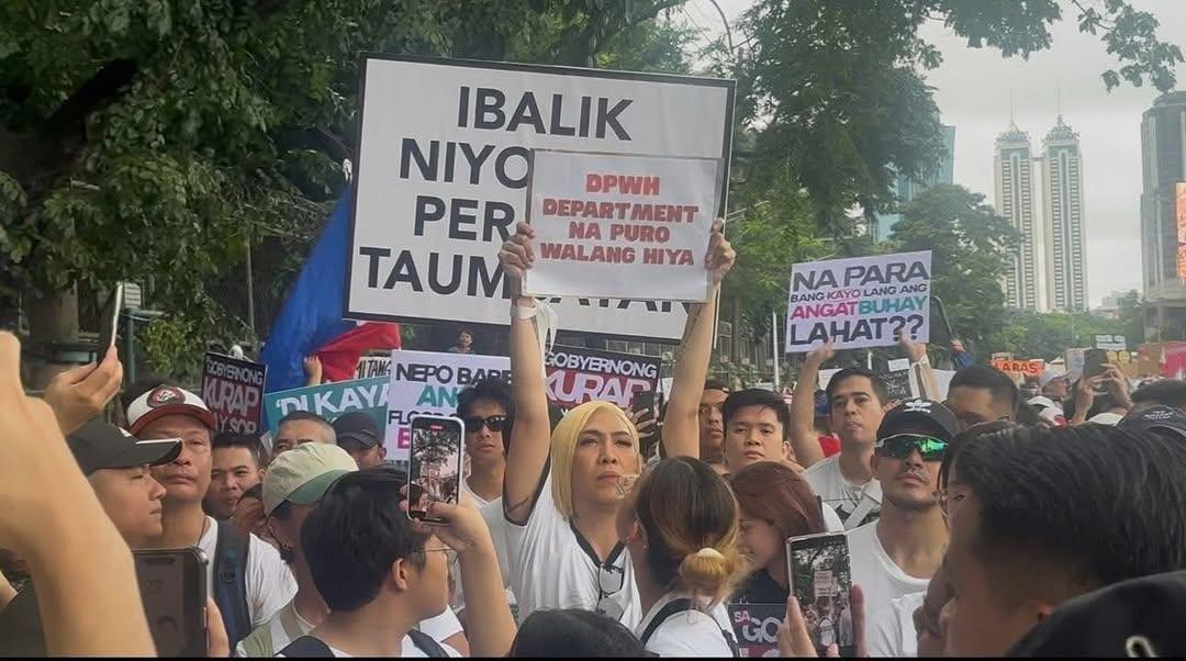 Celebrity protesters