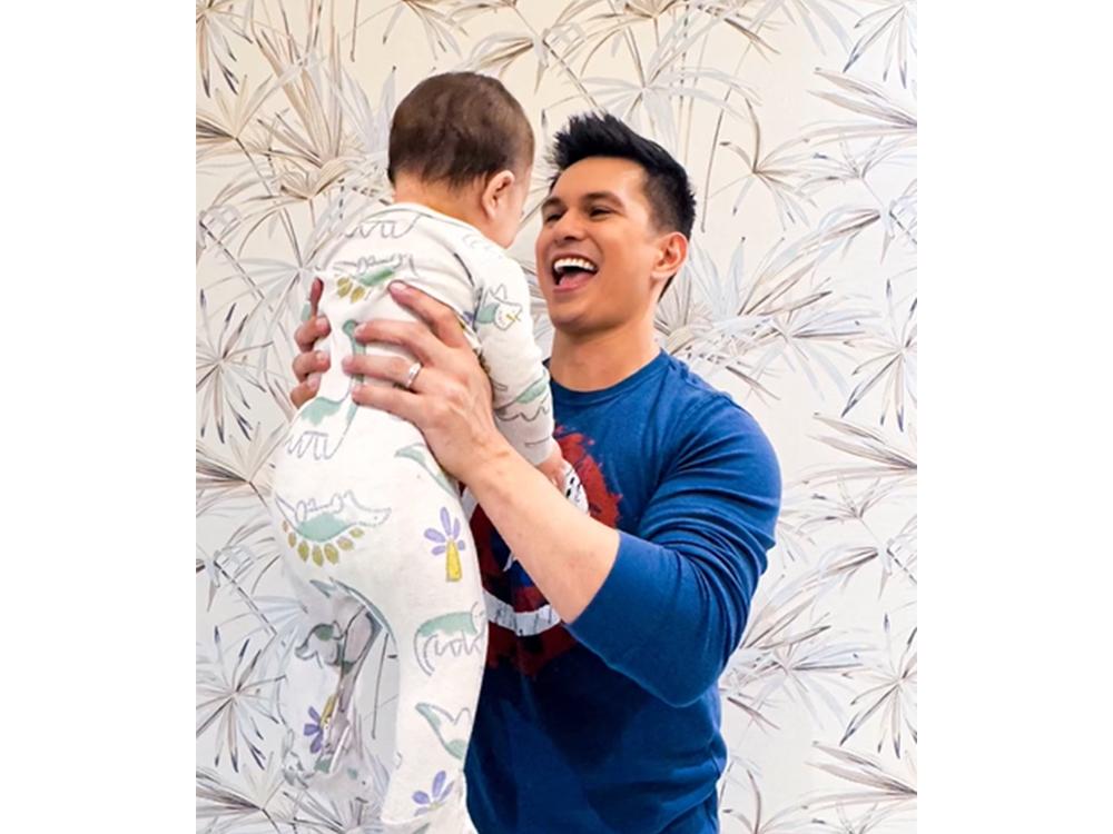 Tom Rodriguez and Baby Korben
