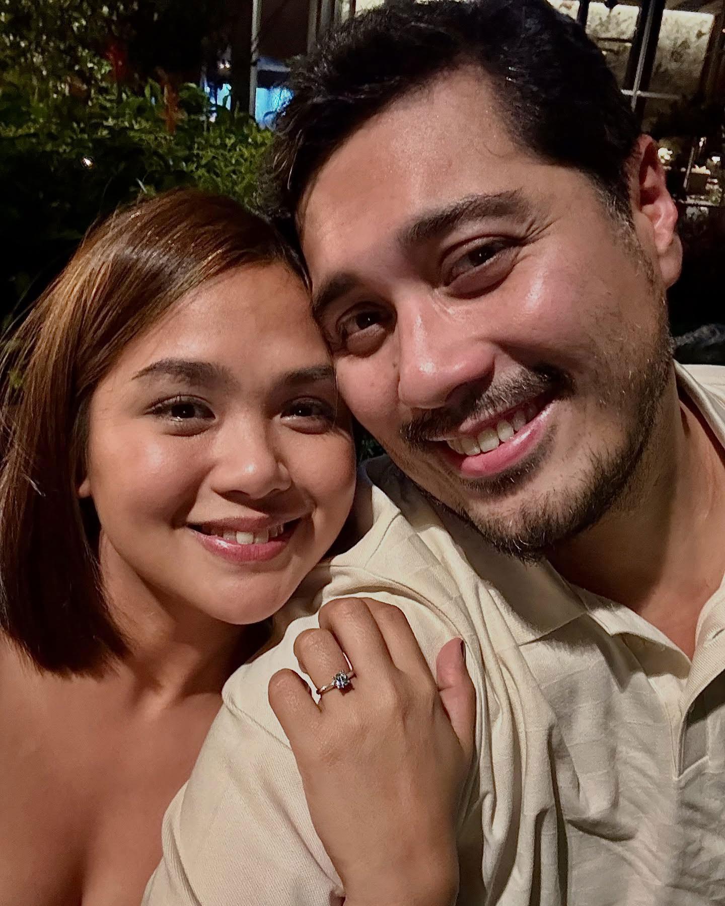 Engagement of Gian Magdangal and Lara Maigue