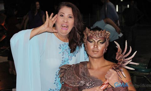 Sightings at the 'Kambal Sirena' pictorial