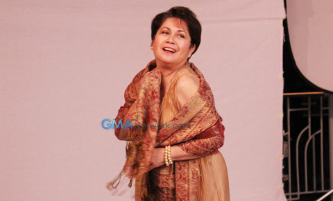 Sightings at the 'Kambal Sirena' pictorial
