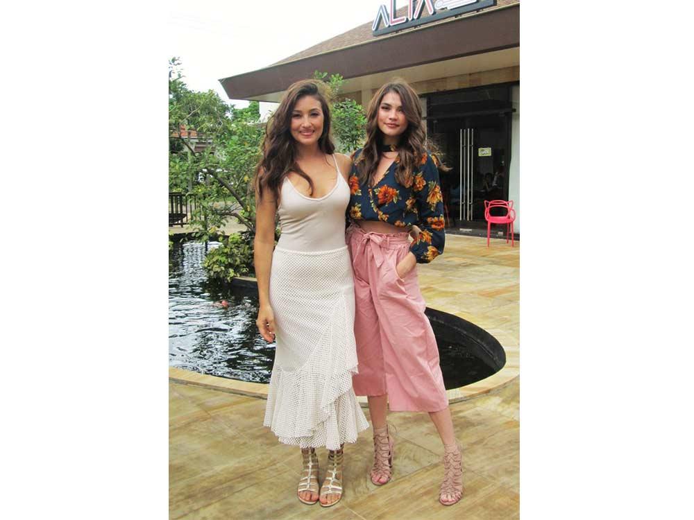 Solenn Heussaff and Rhian Ramos