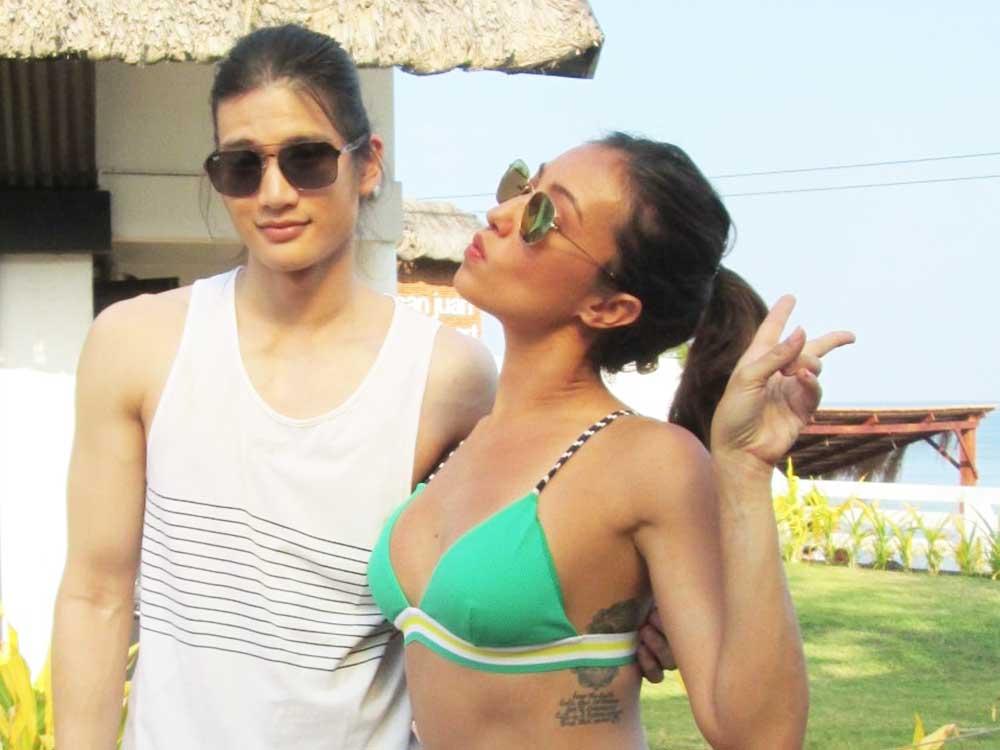 Solenn Heussaff and Gil Cuerva