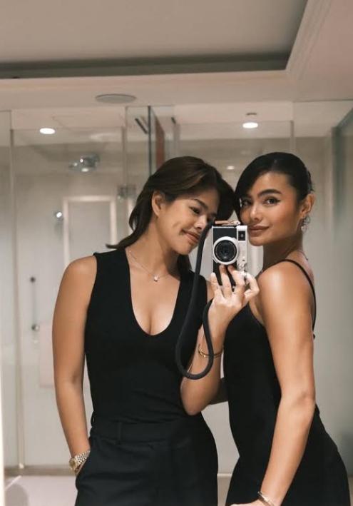 Katrice Kierulf and Chezka Carandang