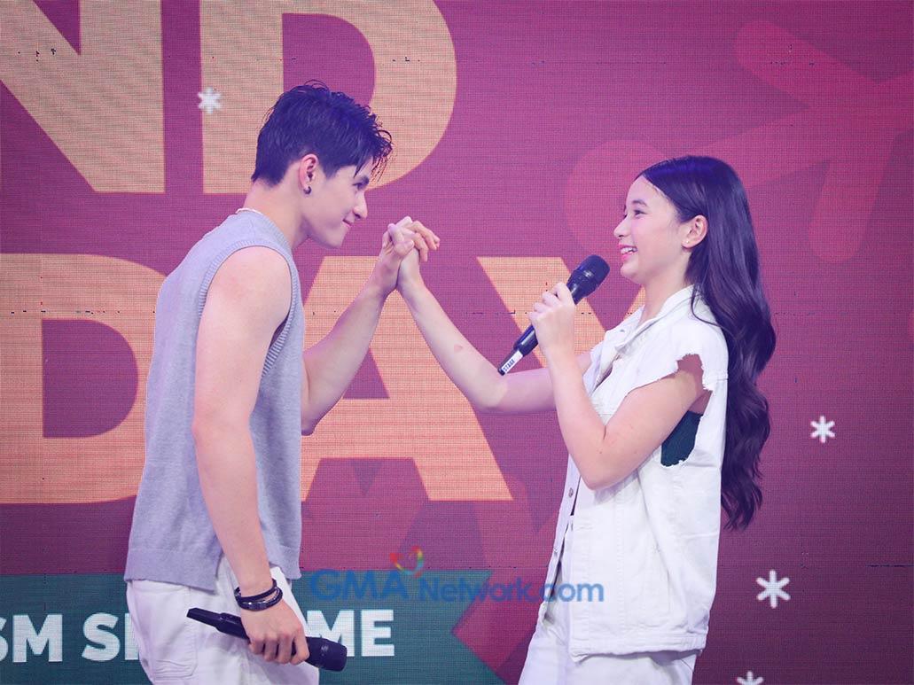 Allen Ansay and Sofia Pablo