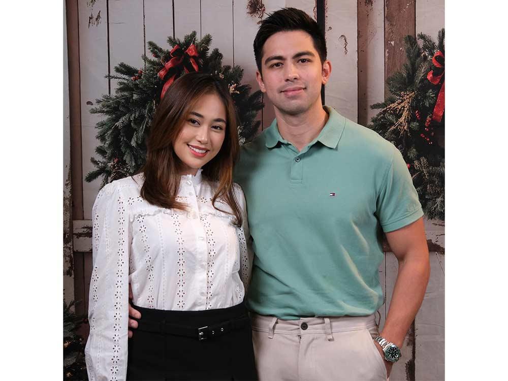 Derrick Monasterio and Elle Villanueva