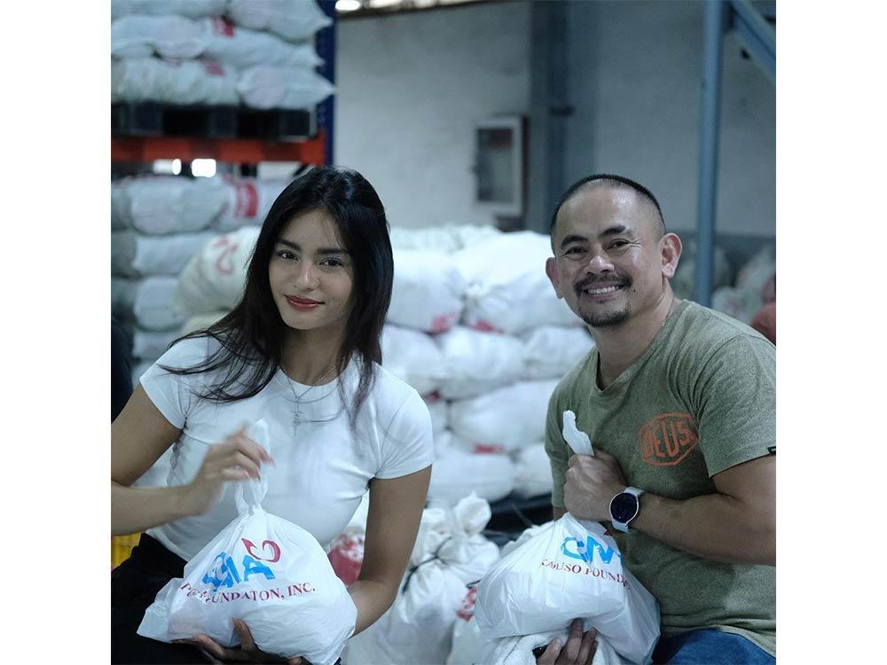 Faith Da Silva and Jayson Gainza