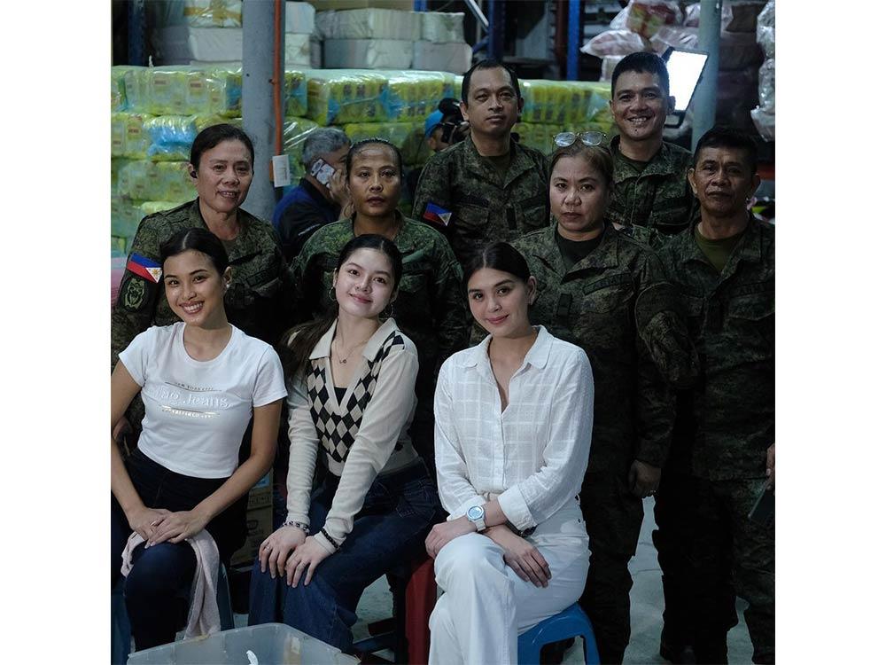 Shuvee Etrata, Olive May, Ashley Ortega