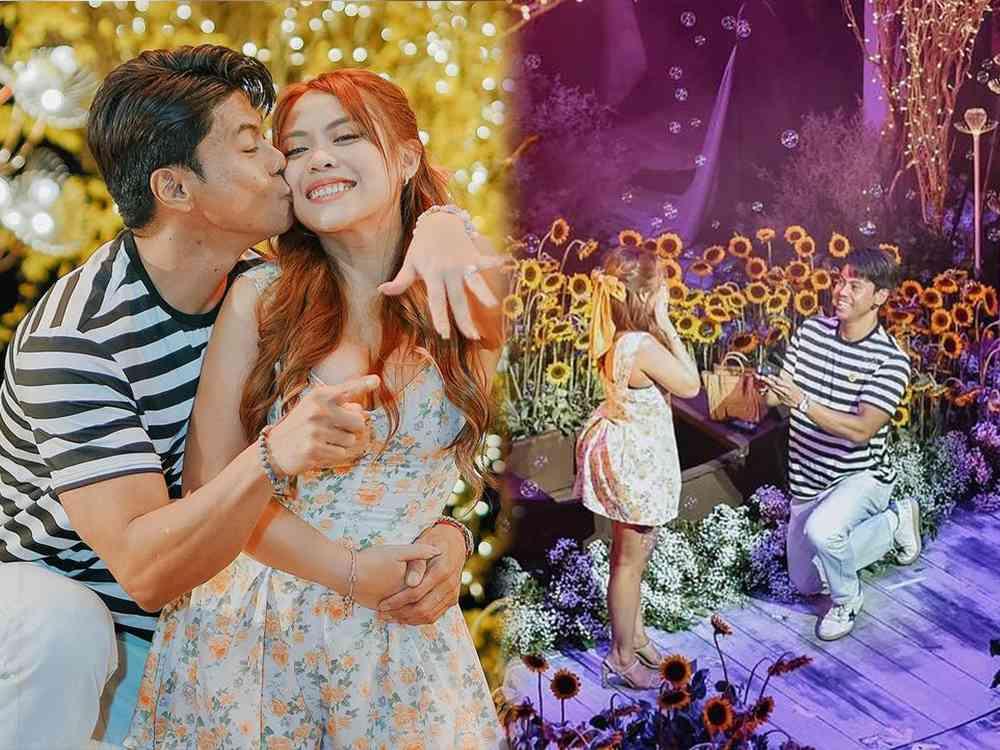 Jerald Napoles and Kim Molina