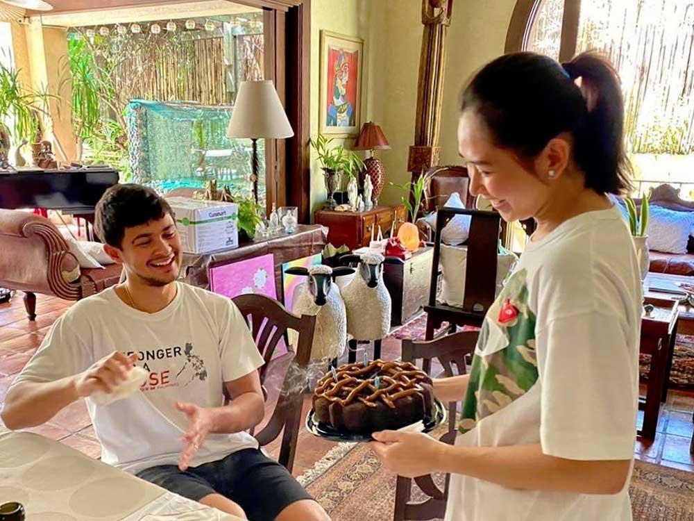 Matteo Guidicelli and Sarah Geronimo