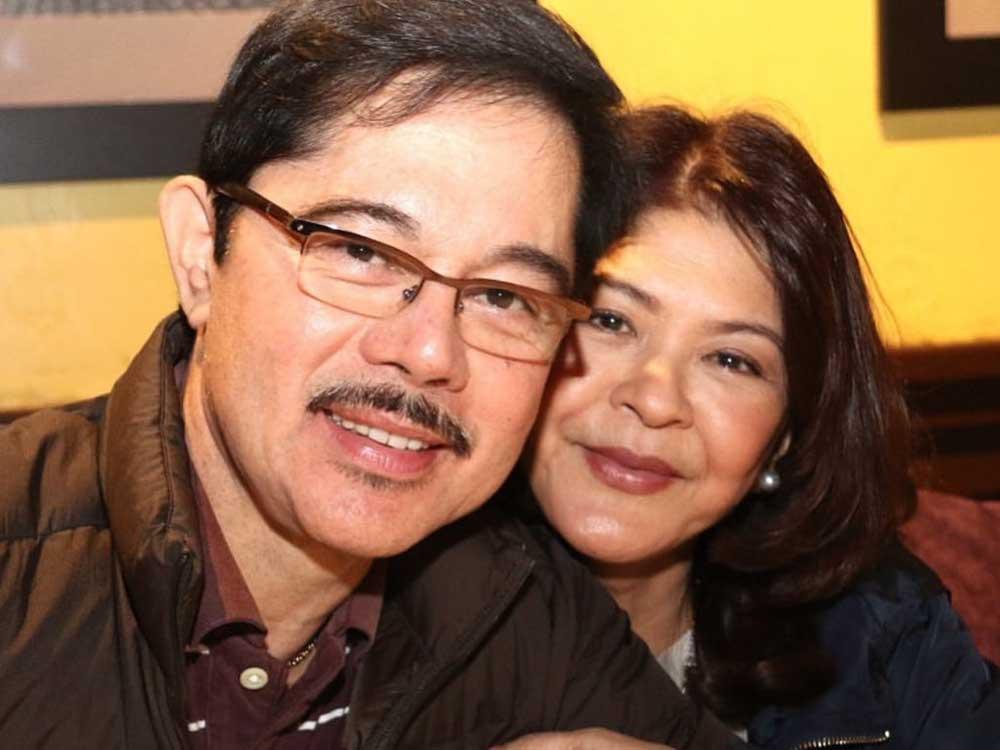 Sandy Andolong and Christopher de Leon