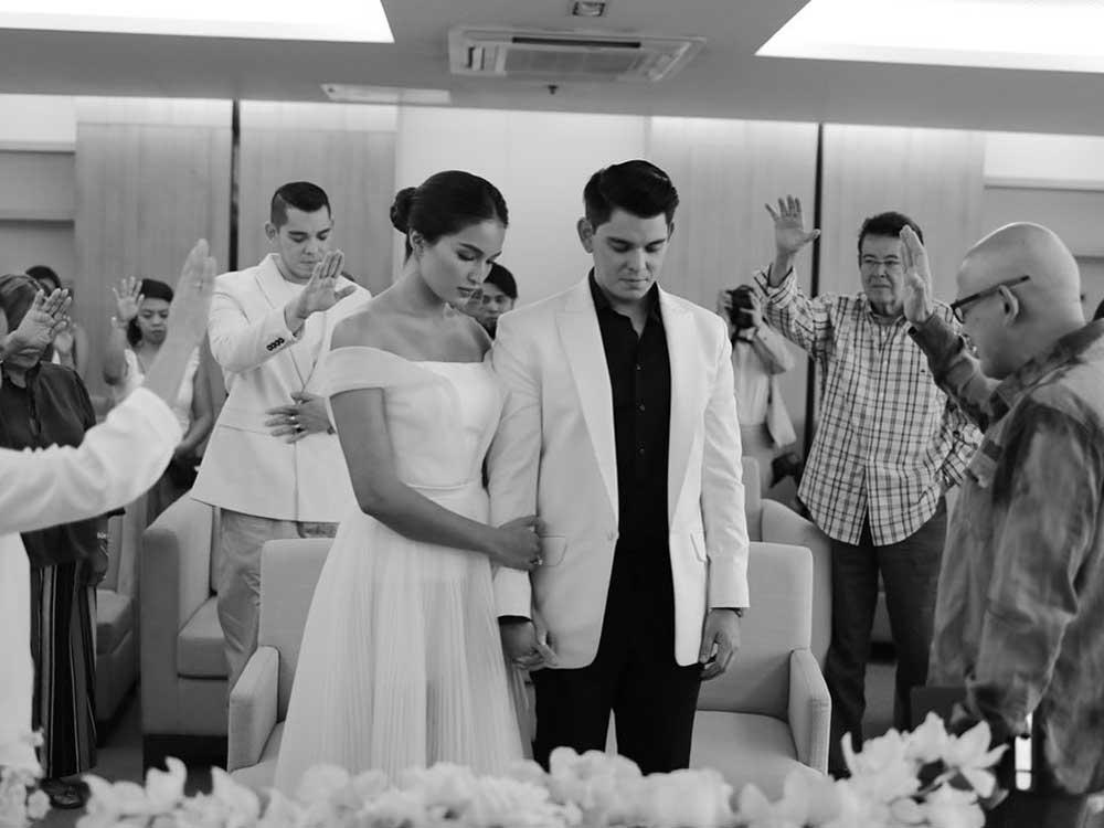 Sarah Lahbati and Richard Gutierrez