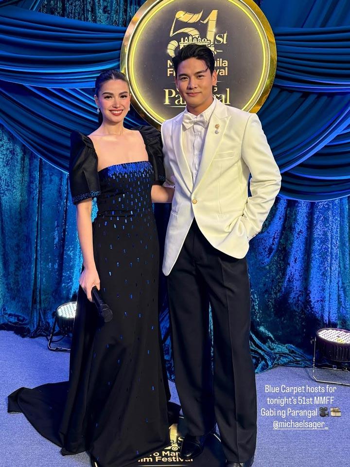 51st MMFF Blue carpet hosts