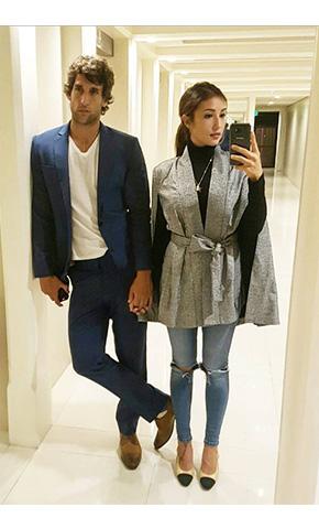 Solenn Heussaff and Nico Bolzico