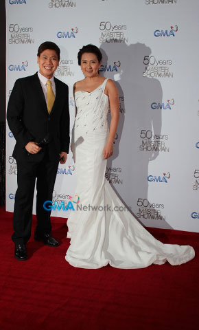 Stars shine on the red carpet at ’50 Years with the Master Showman’