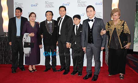 Stars shine on the red carpet at ’50 Years with the Master Showman’