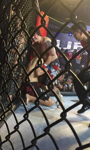 Baron Geisler and Kiko Matos MMA fight